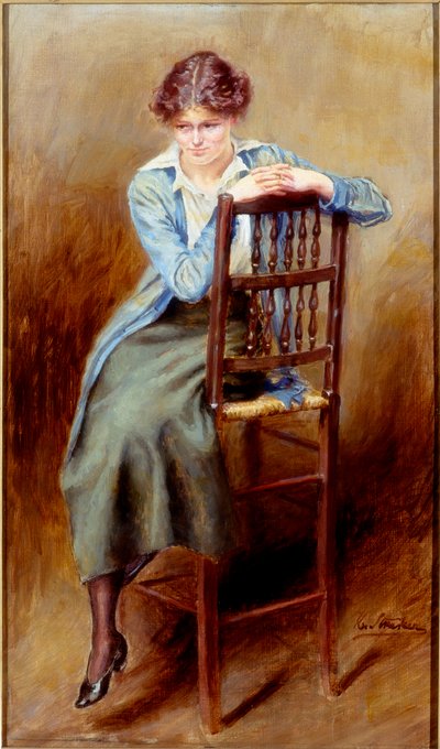 Seated Woman by Henry Straker